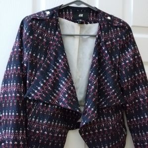Multi colored blazer
